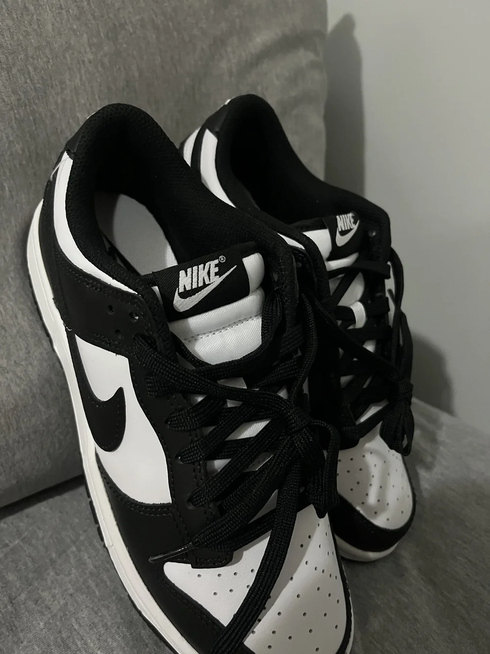 Nike Men’s Black/White Low-Top Sneakers